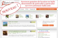Anonces de location en Italie