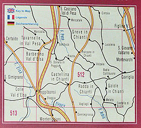 Cartes routières et plans d'Italie