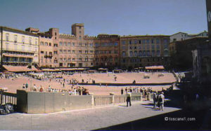 Piazza del campo à Sienne