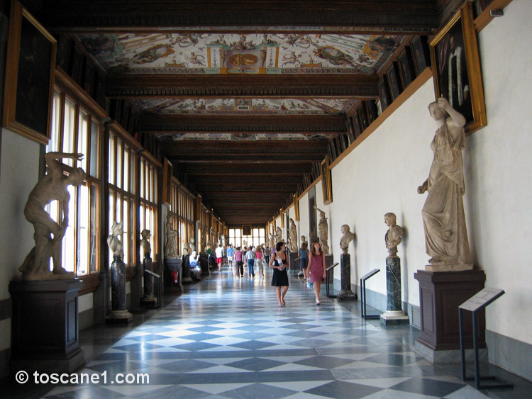 Musée des Offices à Florence Galleria degli Uffizi