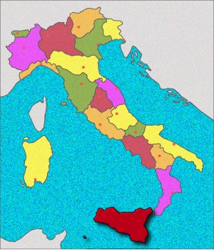 Carte de Sicile