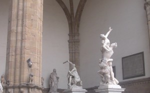 Florence autrement : La loggia dei Lanzi à Florence