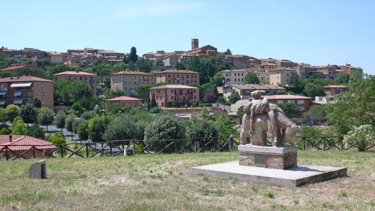 Casole di Val d'Elsa en Toscane