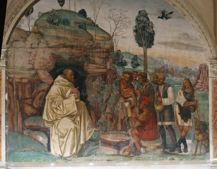 Fresques de Monte Oliveto Maggiore