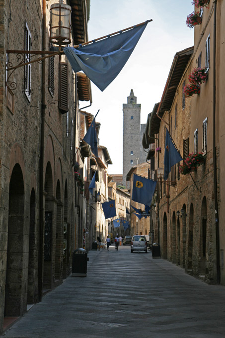 ruelles médiévales de San Gimignano