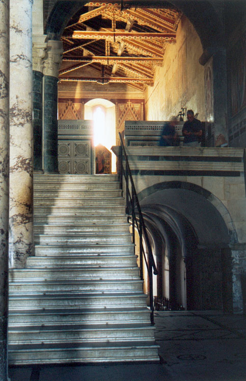 Nef latérale de San Miniato al Monte à Florence