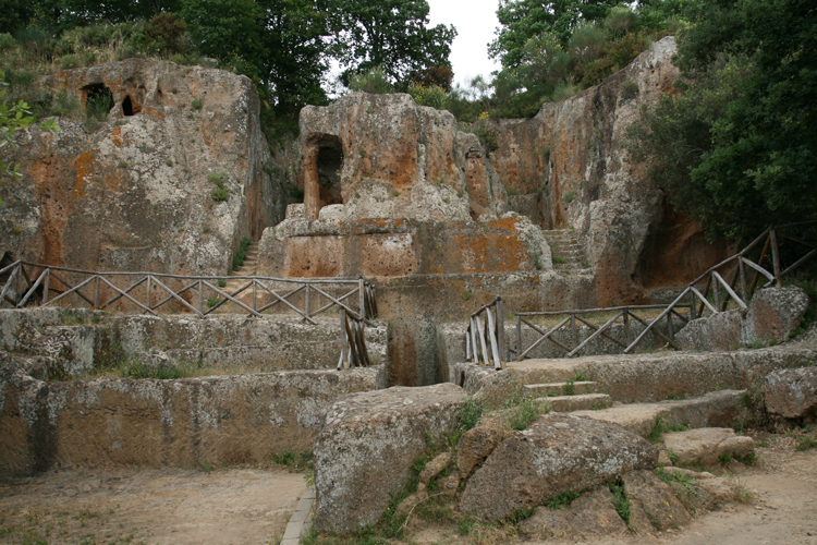 étrusques à Poggio à Sovana