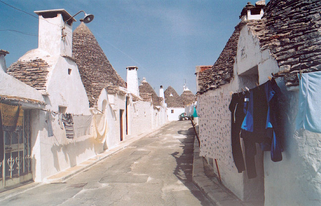 Trulli du rione Aia piccola d'Alberobello