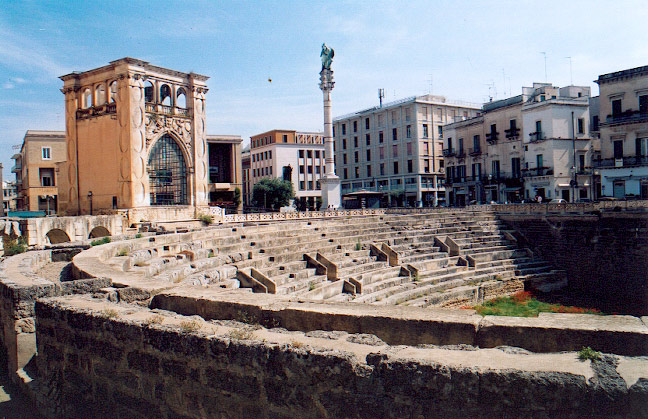 piazza Sant' Oronzo à Lecce