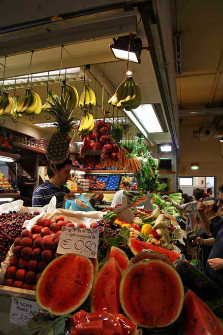 marché de San Benedetto à Cagliari