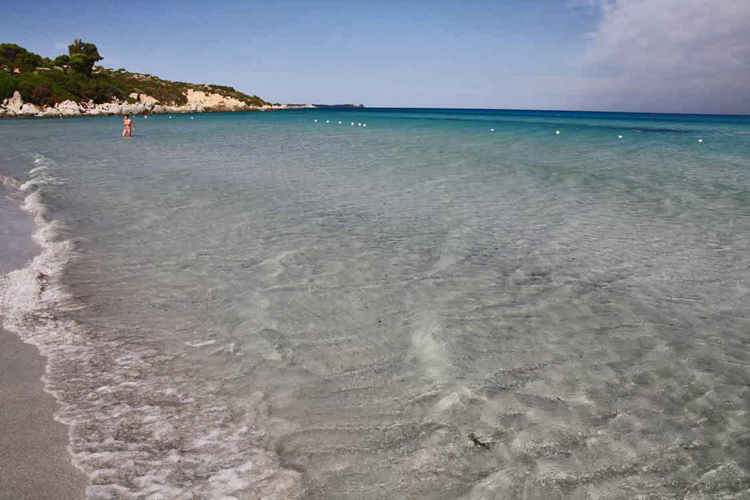 plage Poetto à Cagliari