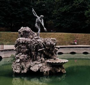 Bassin de Neptune du jardin de Boboli