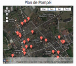 plan de Pompei