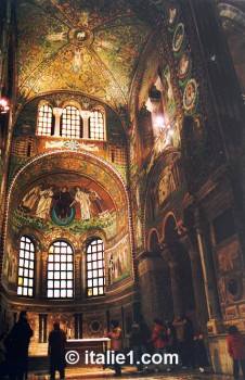 mosaïques de San Vitale de Ravenne