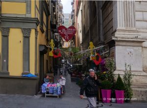 Quartier espagnol ou spagnoli à Naples
