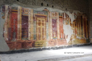 Visiter la villa de Poppée à Oplontis : l'atrium