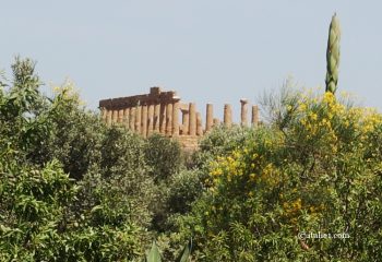 Vallée des temples à Agrigente