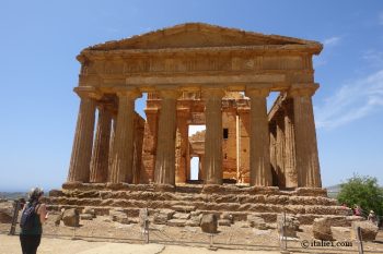 Temple de la Concorde d'Agrigente, Vallée des temples, Agrigente