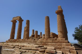 temple d'Héra Agrigente vallée des temples