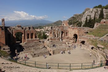 Théâtre de Taormina théâtre greco-romain de Taormine