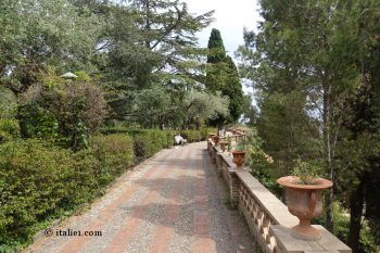 jardins de la Villa communale de Taormina