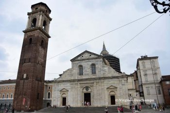 Duomo de Turin qui conserve le Saint Suaire