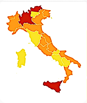 Restrictions 2021 en Italie jusqu'au 15 février 