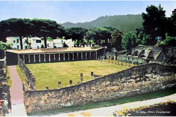Caserne des gladiateurs à Pompéi