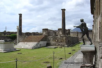 Temple d'Apollon à Pompéi